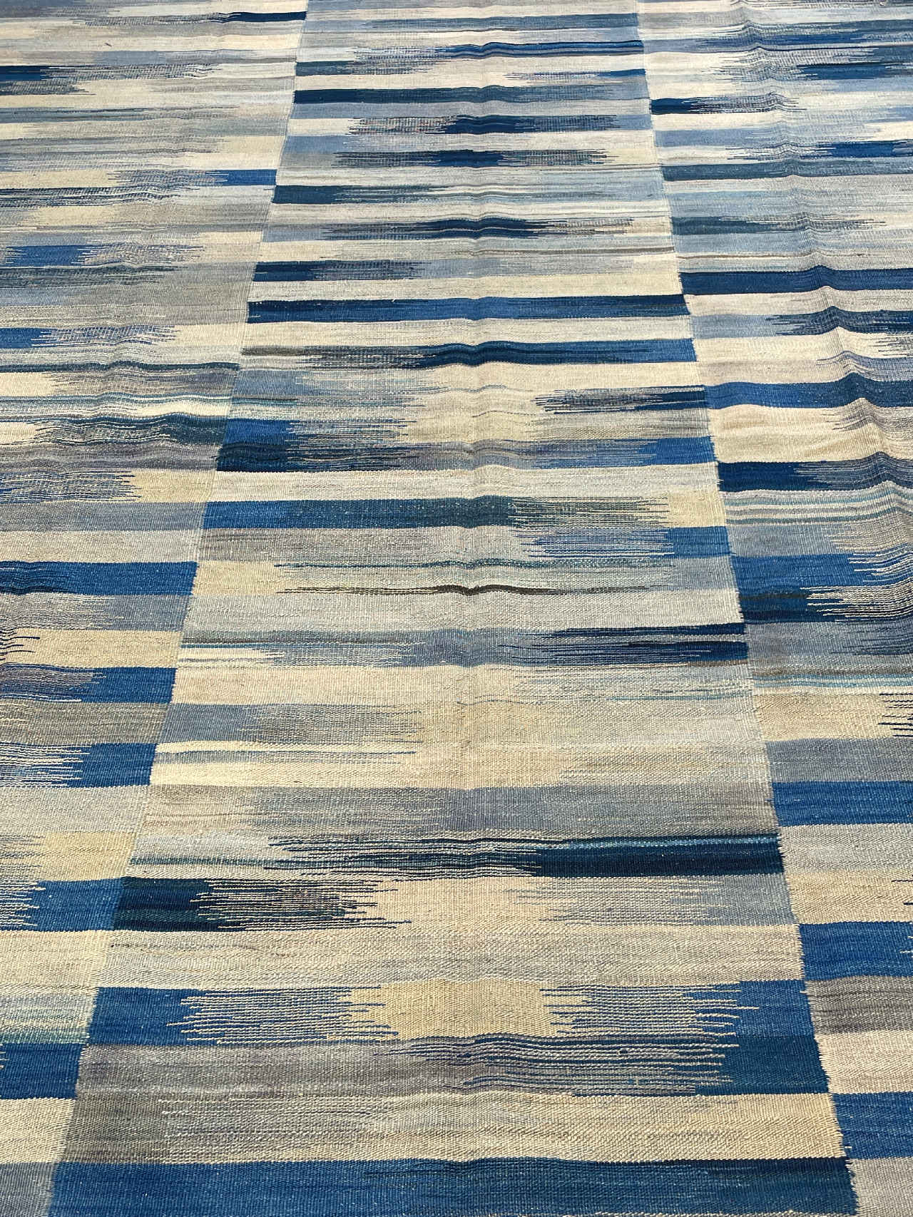 Blue Waves Kilim