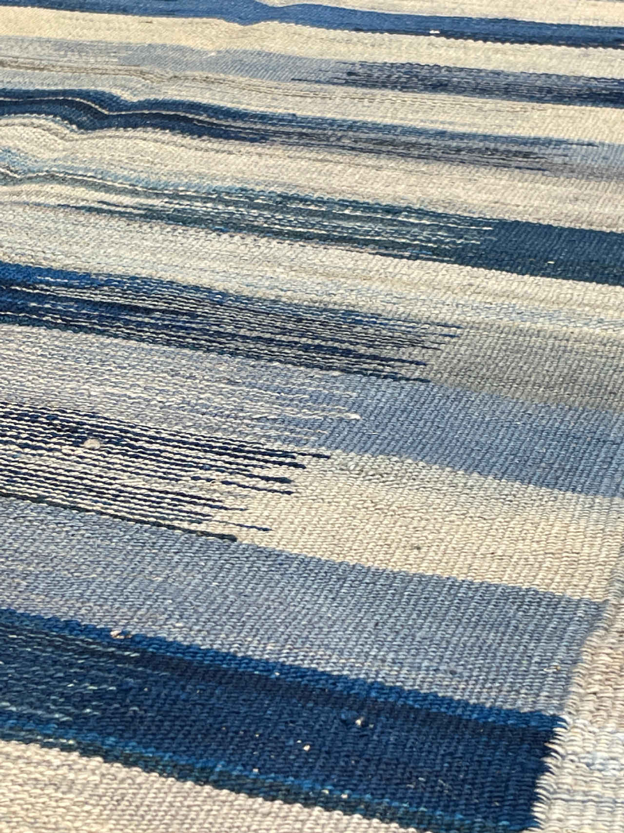 Blue Waves Kilim