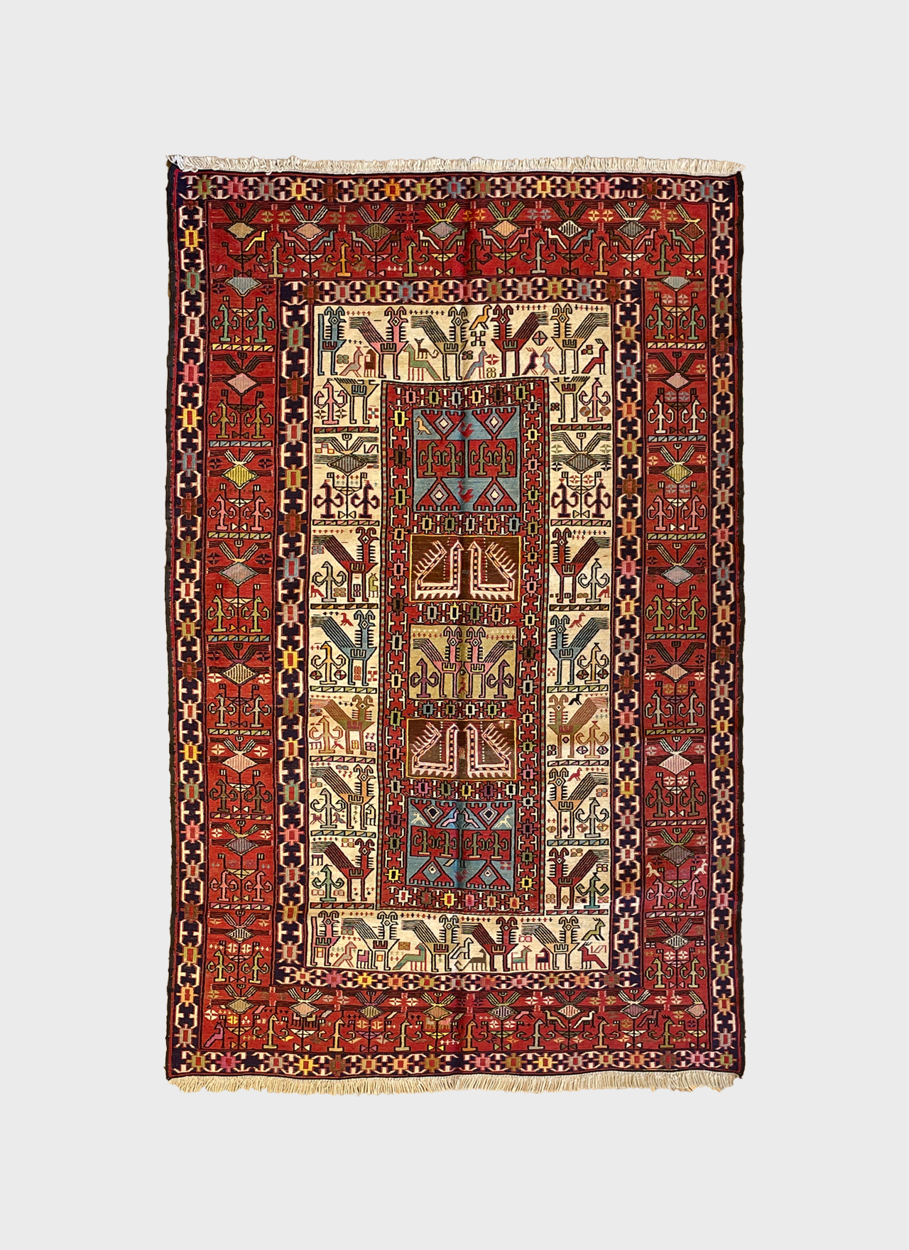 Afghan Sileh Silk