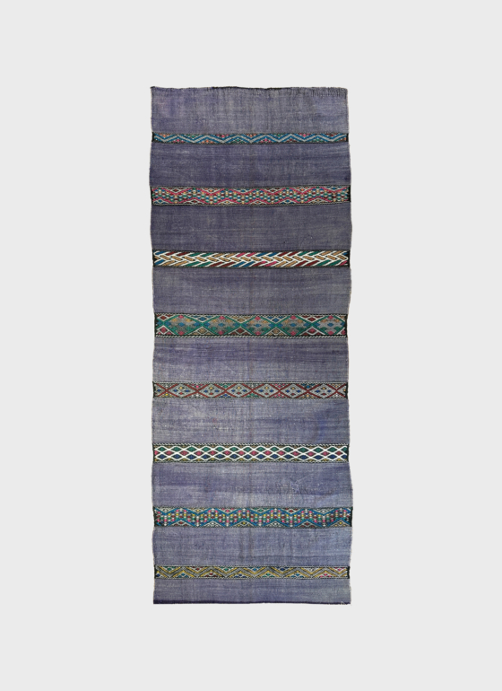 Moroccan Embroided Kilim