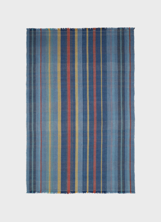 Blue Stripes Kilim