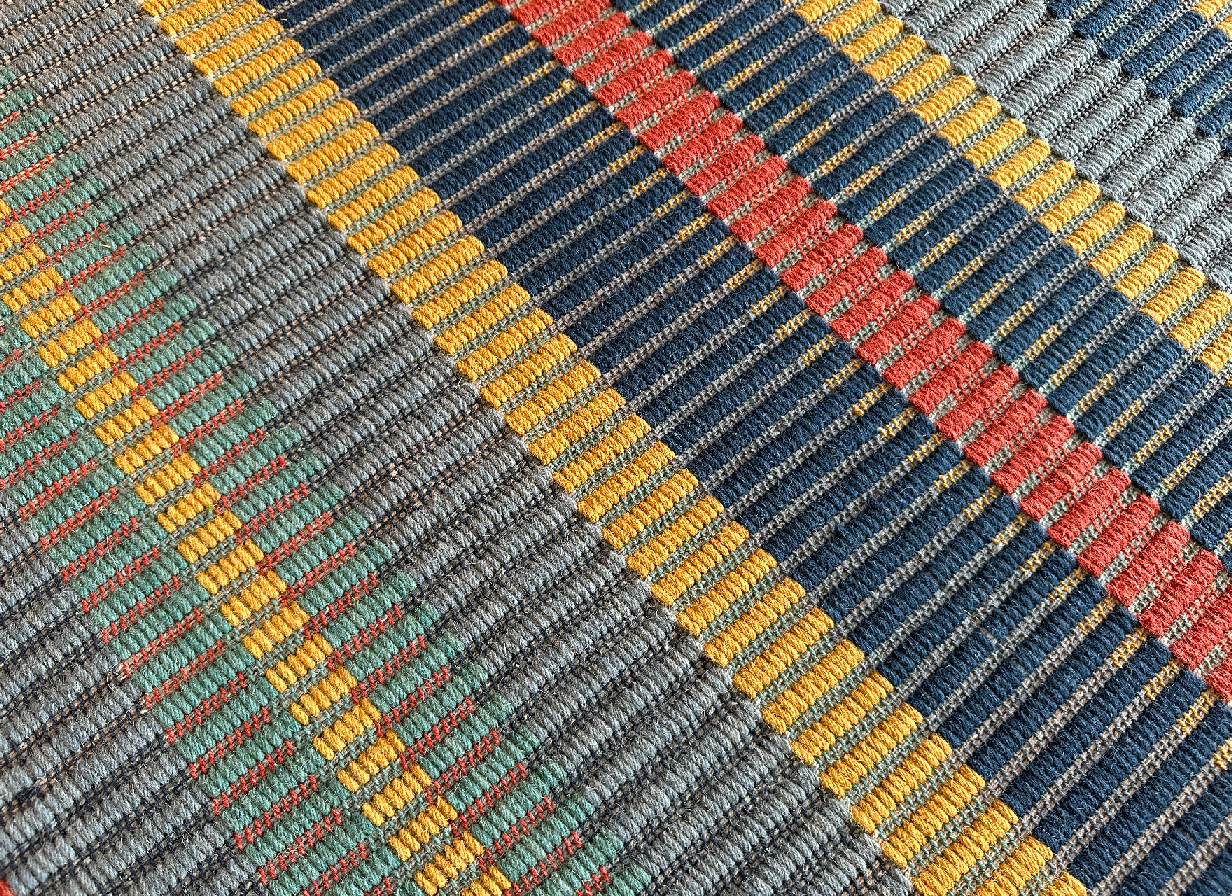 Blue Stripes Kilim