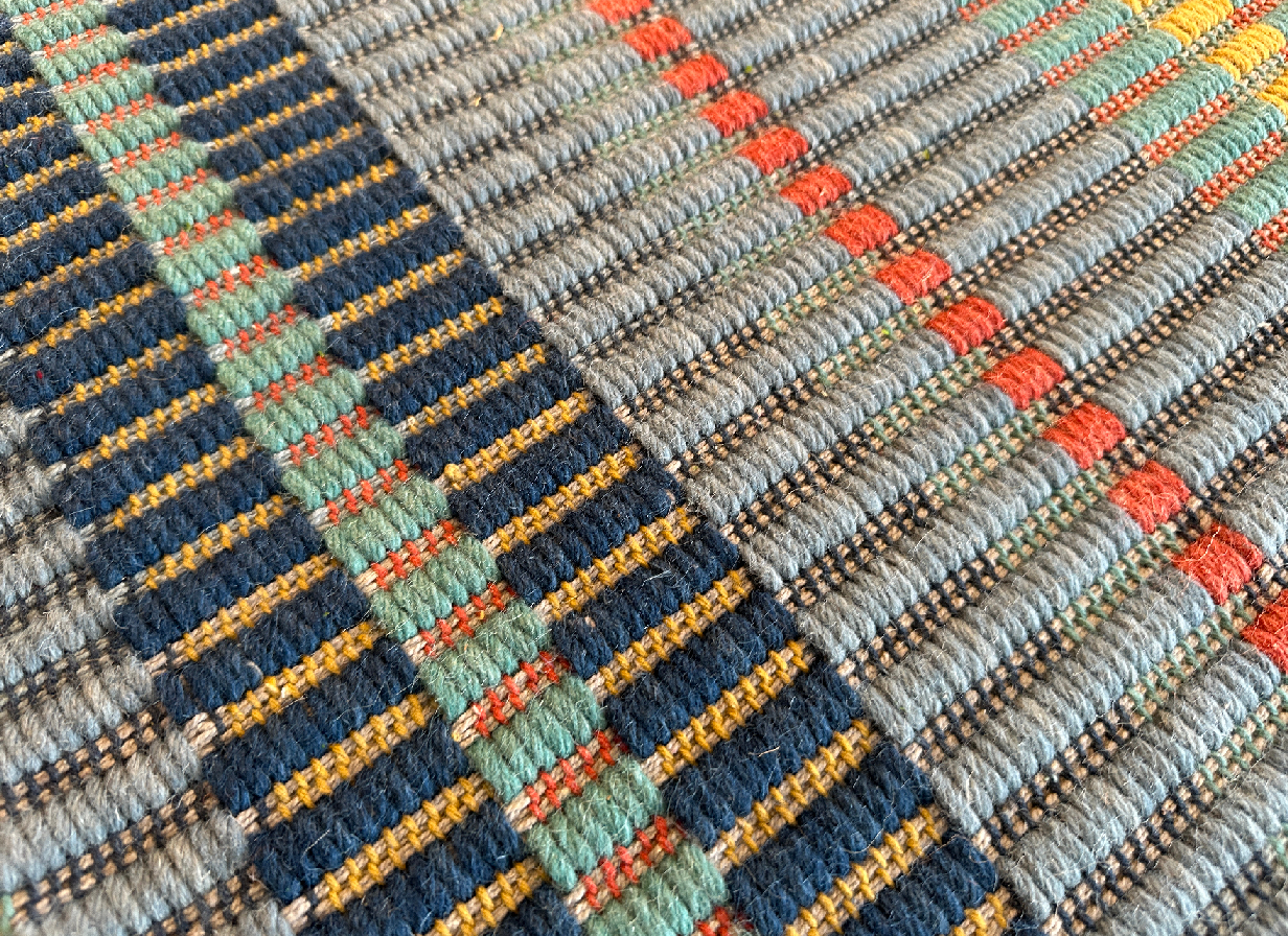 Blue Stripes Kilim