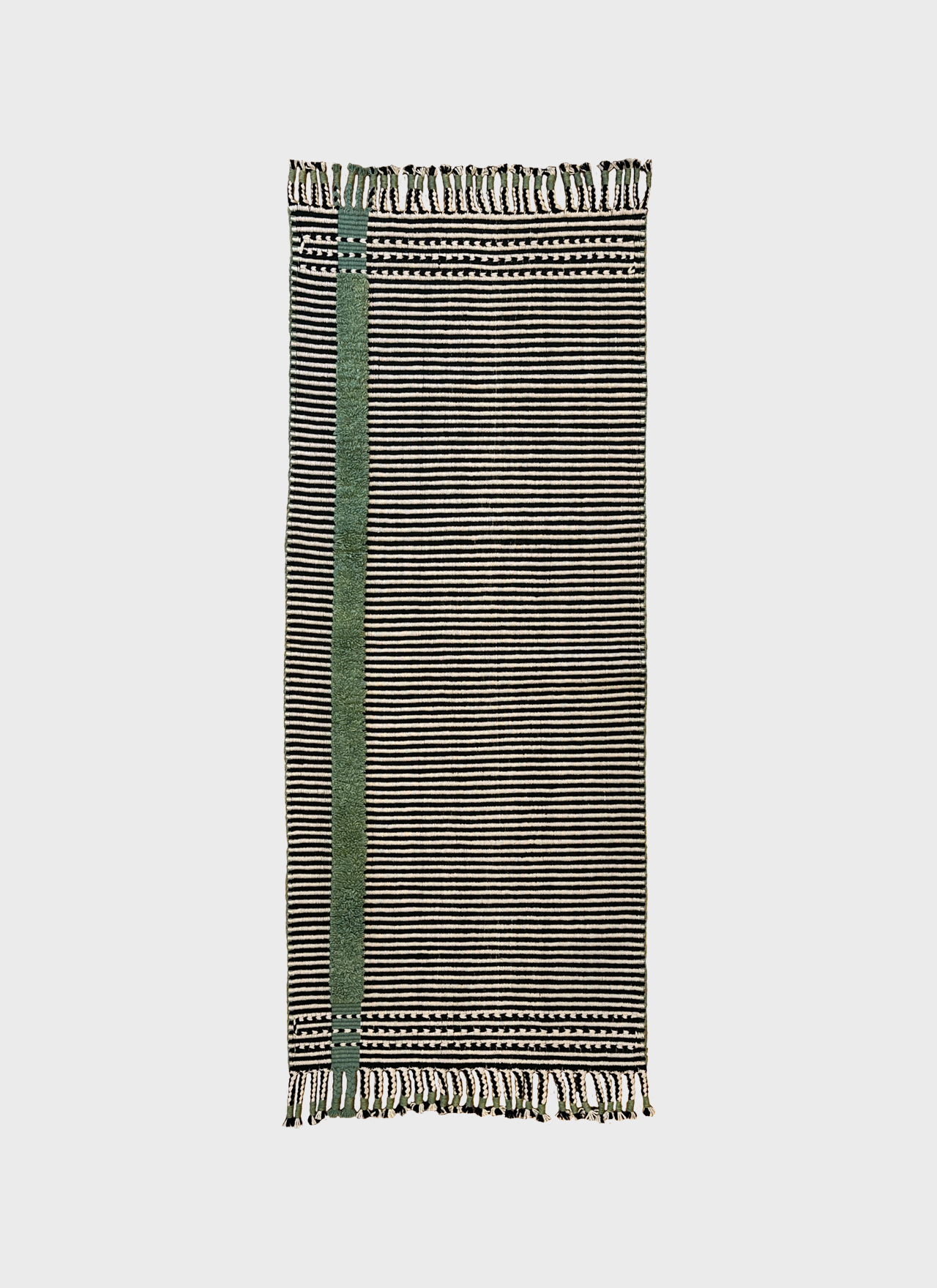 Kilim Old Green Runner